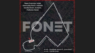Borčani šetaju večeras
